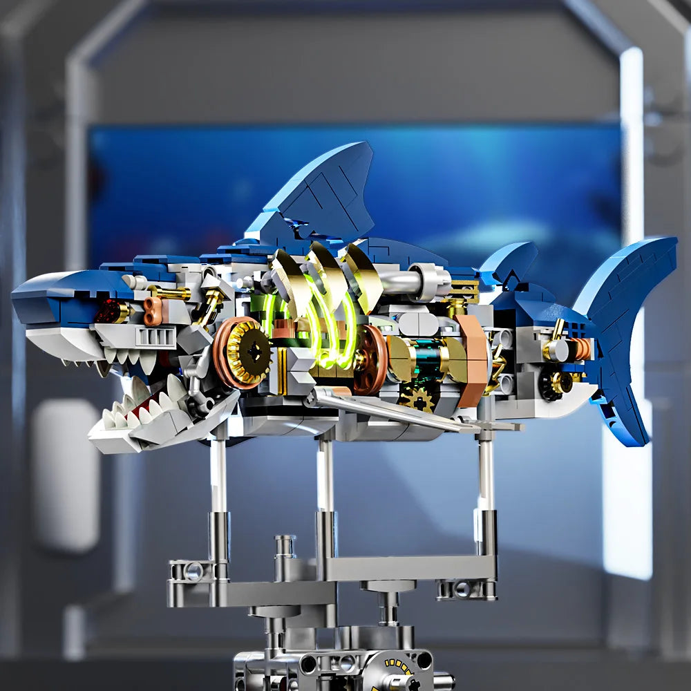 TechJaw Builder™ Mechanical Shark Building Set