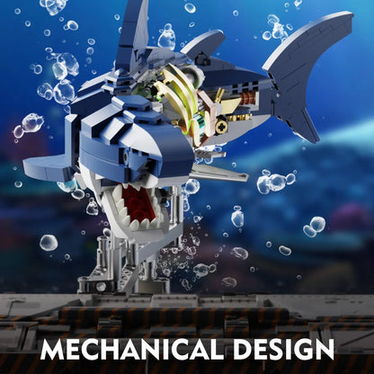 TechJaw Builder™ Mechanical Shark Building Set