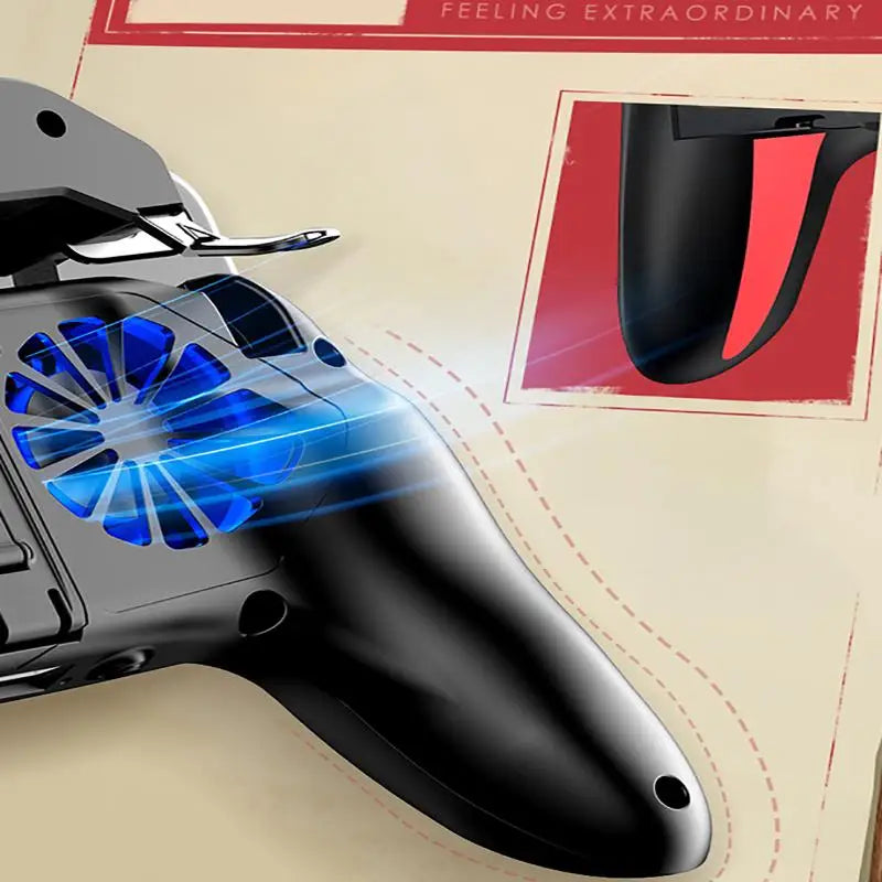 AeroChill Grasp™ Mobile Game Controller with Cooling Fan