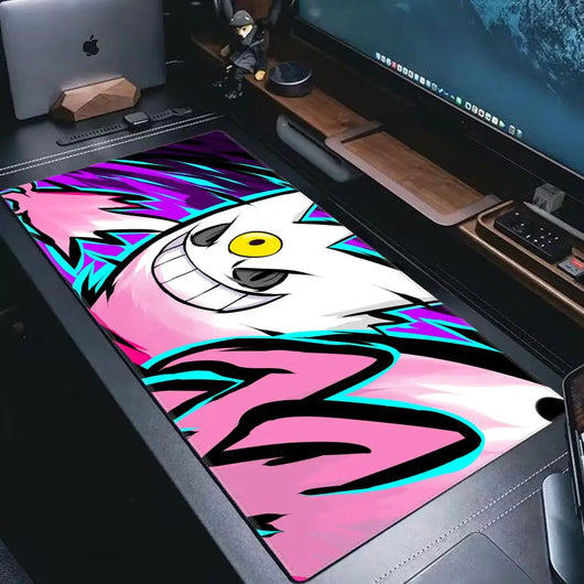 TJ Anti‑Fray LockEdge Mouse Mat — No‑Slip, No‑Fade