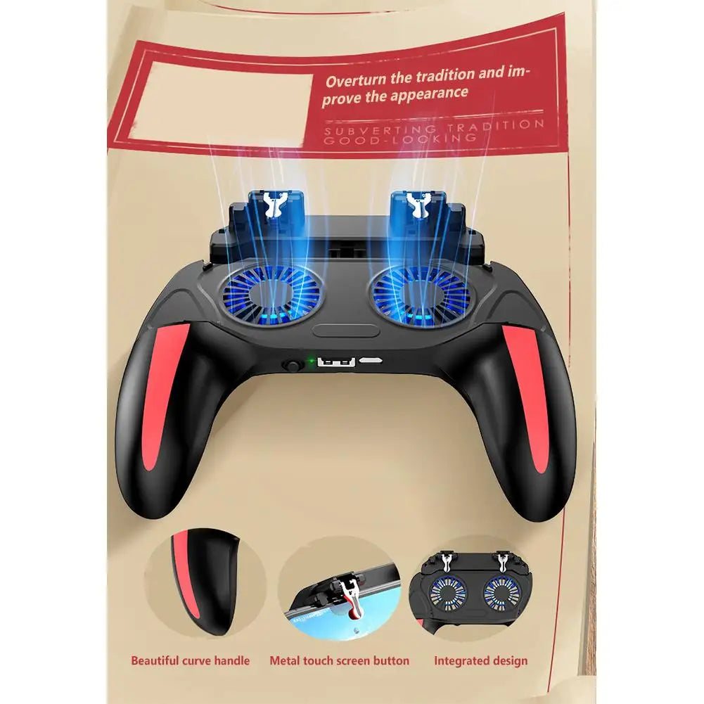 AeroChill Grasp™ Mobile Game Controller with Cooling Fan