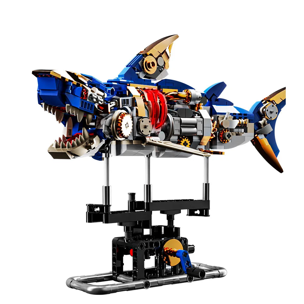 TechJaw Builder™ Mechanical Shark Building Set