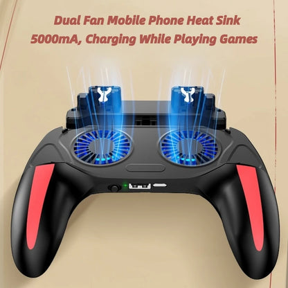 AeroChill Grasp™ Mobile Game Controller with Cooling Fan