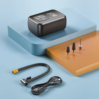 Wireless Tire Inflator with Digital Display for Car and Bike Tires