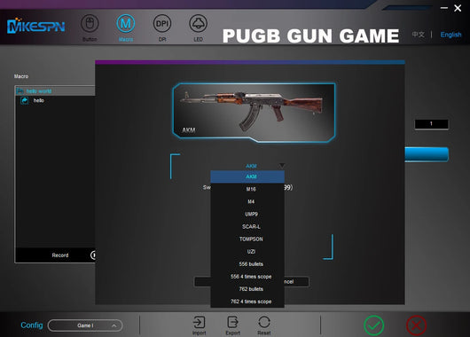 Gaming Mouse with Adjustable Dpi up to 12800 for High-Precision Gaming