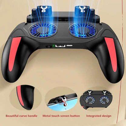 AeroChill Grasp™ Mobile Game Controller with Cooling Fan