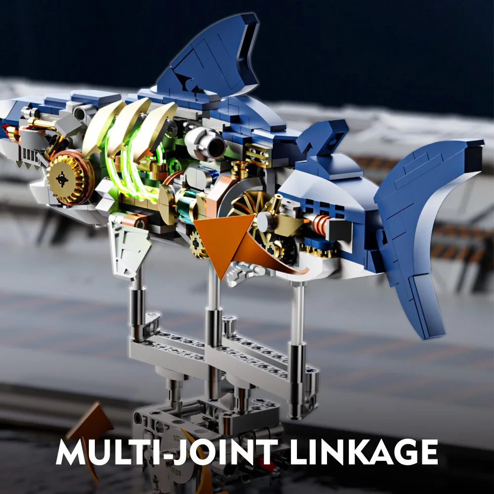 TechJaw Builder™ Mechanical Shark Building Set