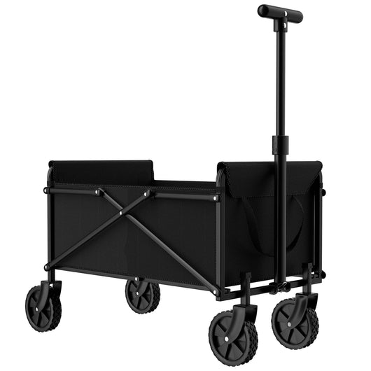 Foldable Utility Wagon for Outdoor and Heavy Loads