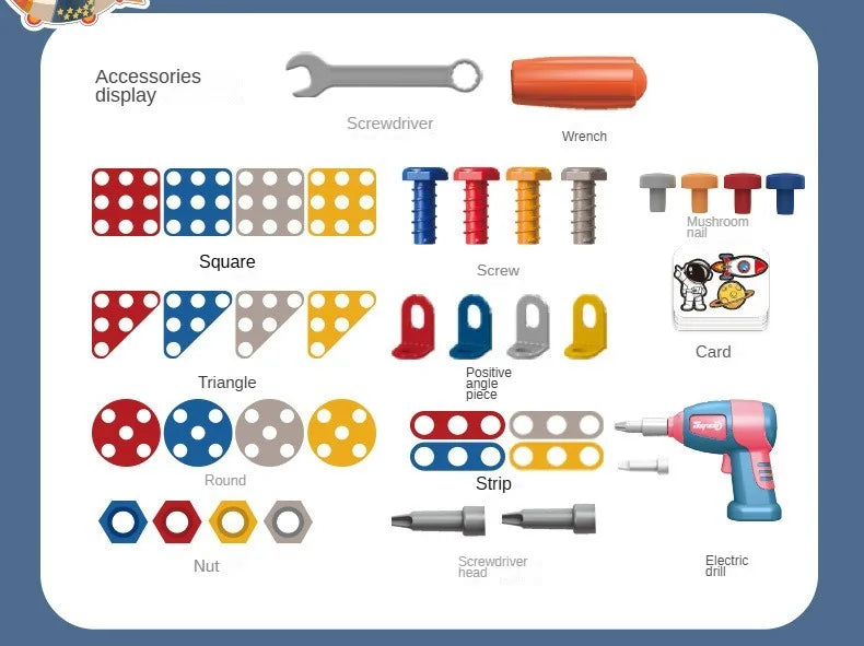 TinyTools Workshop™ Child Pretend Repair Toolbox DIY