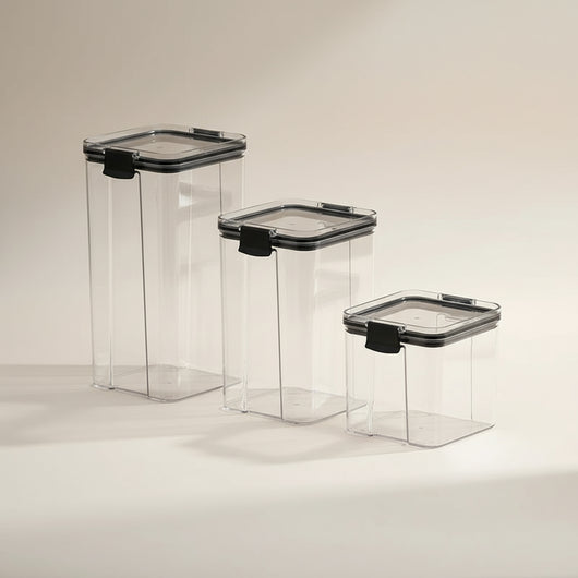 Airtight Pantry Storage Box for Dry Food Organization