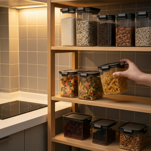 Airtight Pantry Storage Box for Dry Food Organization