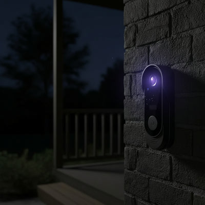 Wireless 1080p Doorbell with Camera, Motion Detection and Audio