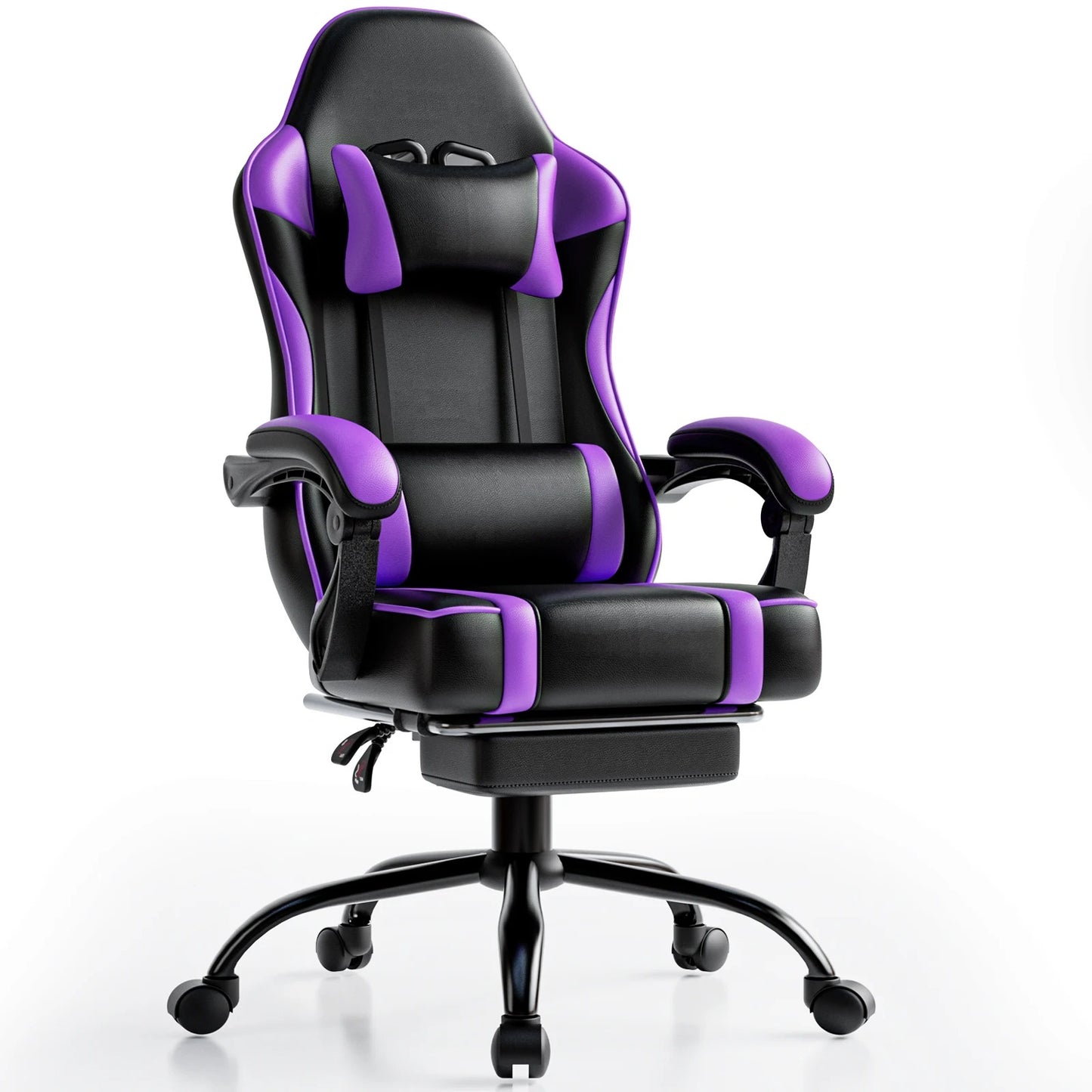 HeroSeat™ Gaming Chair with Footrest