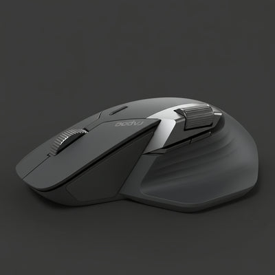 Wireless Mouse with Silent Clicks and Multi-Device Support