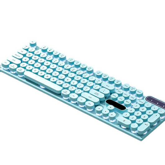 RGB Gaming Keyboard with Adjustable Lighting for Gaming and Typing