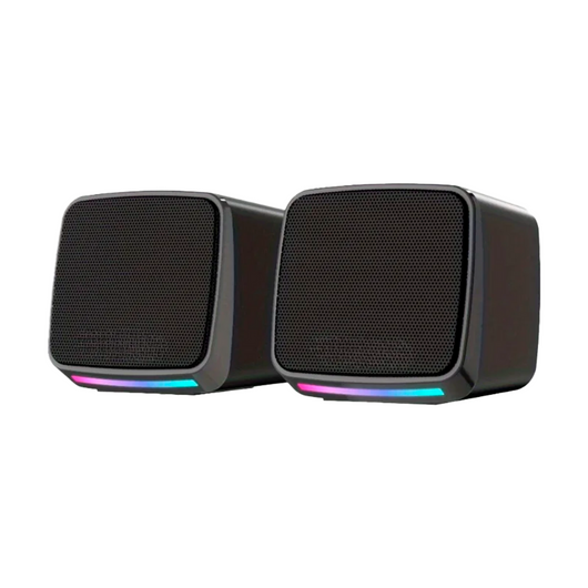 USB Cool Lights Computer Speakers TJ Wave Pro